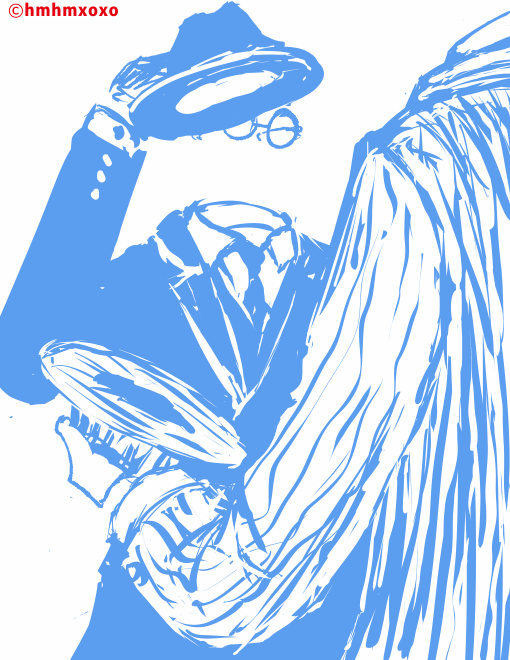 Pure Dapper Moment (Inktober Series) — 01 Exploring character poses